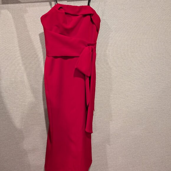 Aqua Strapless Formal Dress Size 4, Only Used Once - Picture 1 of 4